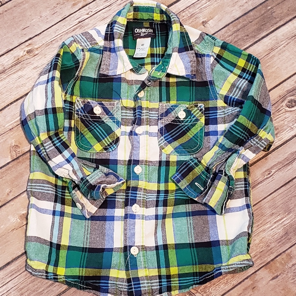 OSHKOSH B'Gosh Toddler Boys Button Down Shirt